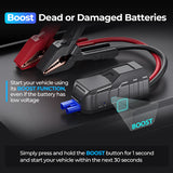 Topdon V2200 PLUS Jump Starter + Battery Tester 2200A