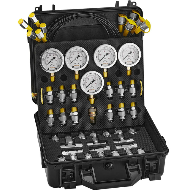 VEVOR Hydraulic Pressure Test Kit for Heavy Machinery