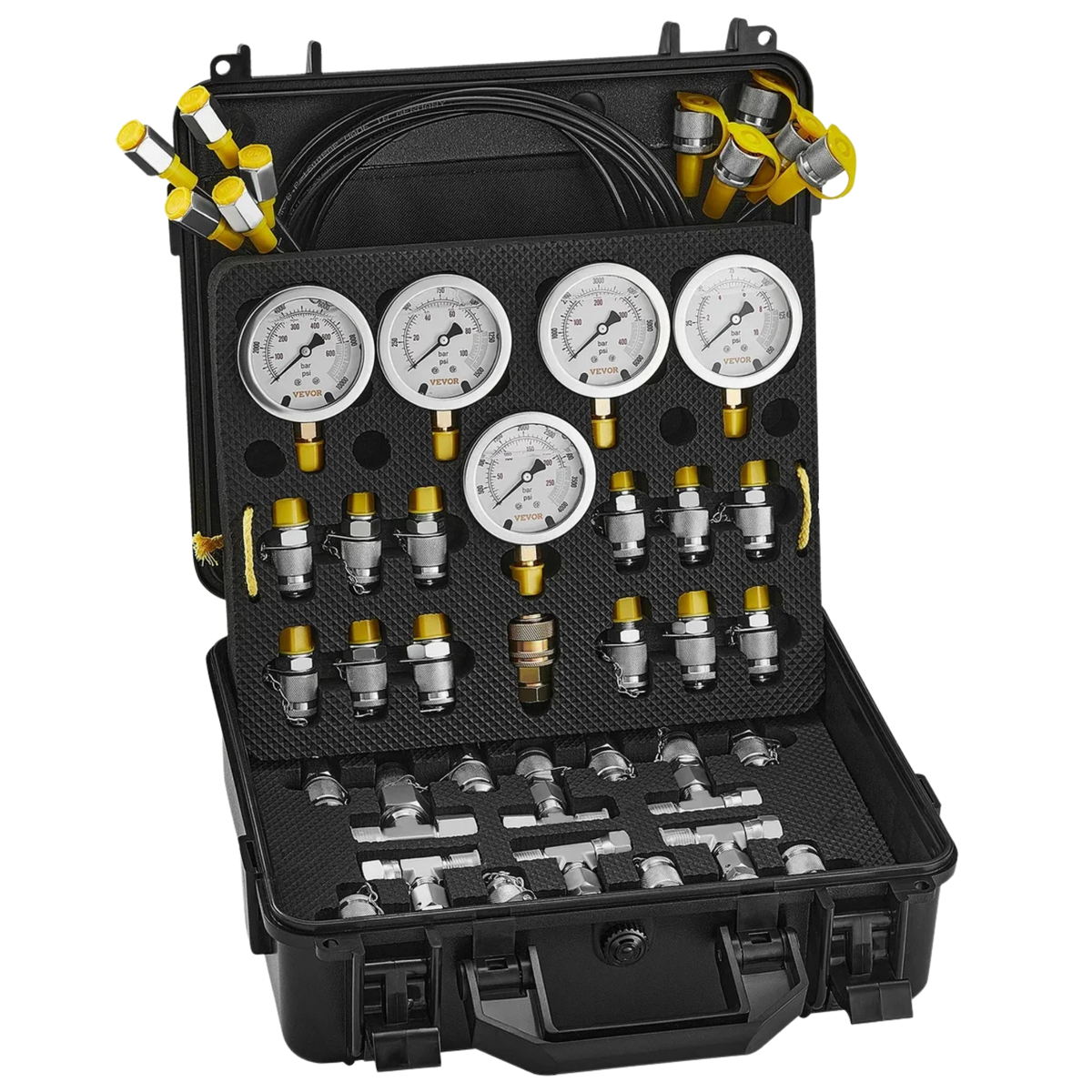 VEVOR Hydraulic Pressure Test Kit for Heavy Machinery
