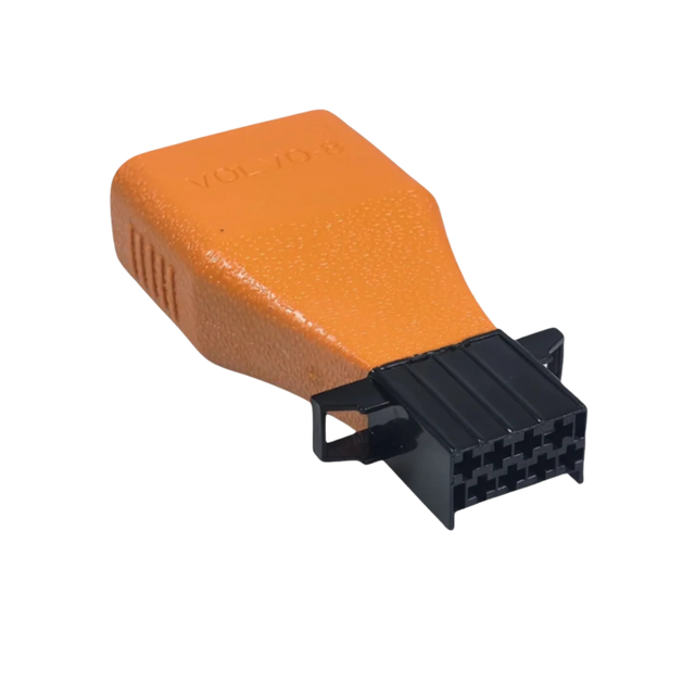 Volvo 8-Pin to OBD2 16-Pin Heavy Duty Truck Diagnostic Adapter