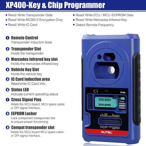 Autel XP400 Pro Key Programming Adapter For IM508 & IM608
