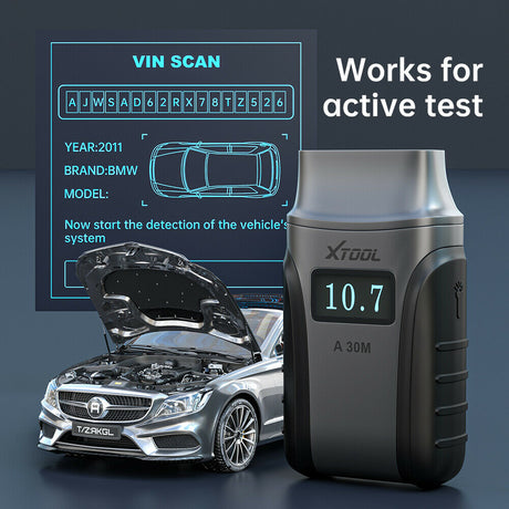 XTOOL A30M OBD2 Bluetooth Scan Tool - Premium Diagnostic Equipment