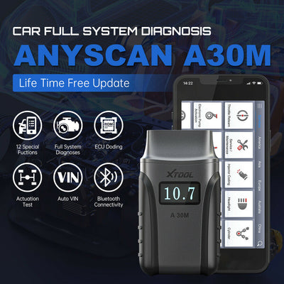 XTOOL A30 ANYSCAN Bluetooth scan tool