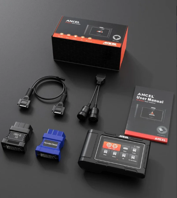 ancel 24v truck scan tool 