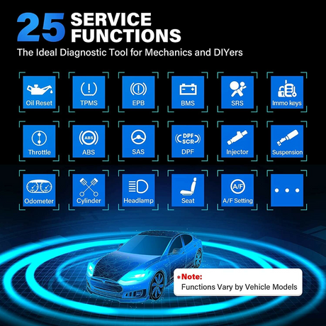 Autel MaxiAP AP200 service functions