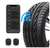 Motorcycle TPMS System With Bluetooth Sensors Tyre Pressure Monitoring for Motorbikes