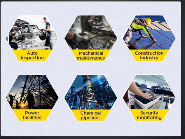 AUTOOL SVB305 workshop and automotive inspection applications
