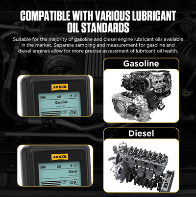 AUTOOL AS503 automotive diagnostic tool lubricant oil compatibility