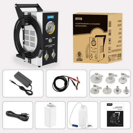 autool ast609 brake fluid bleed machine full kit