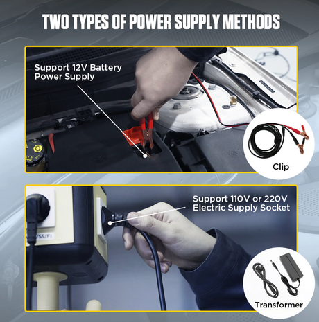 AUTOOL AST609 Car Pulsating Brake Fluid Changer |  Brake Bleeder Machine - Premium Diagnostic Equipment