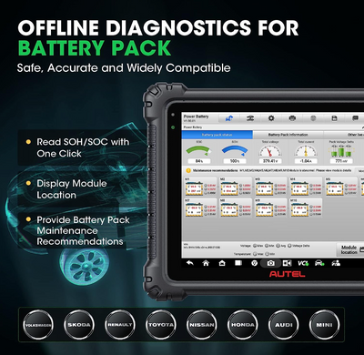 Autel MaxiSys Ultra EV Diagnostic Scan Tool EV + Hybrid Vehicles