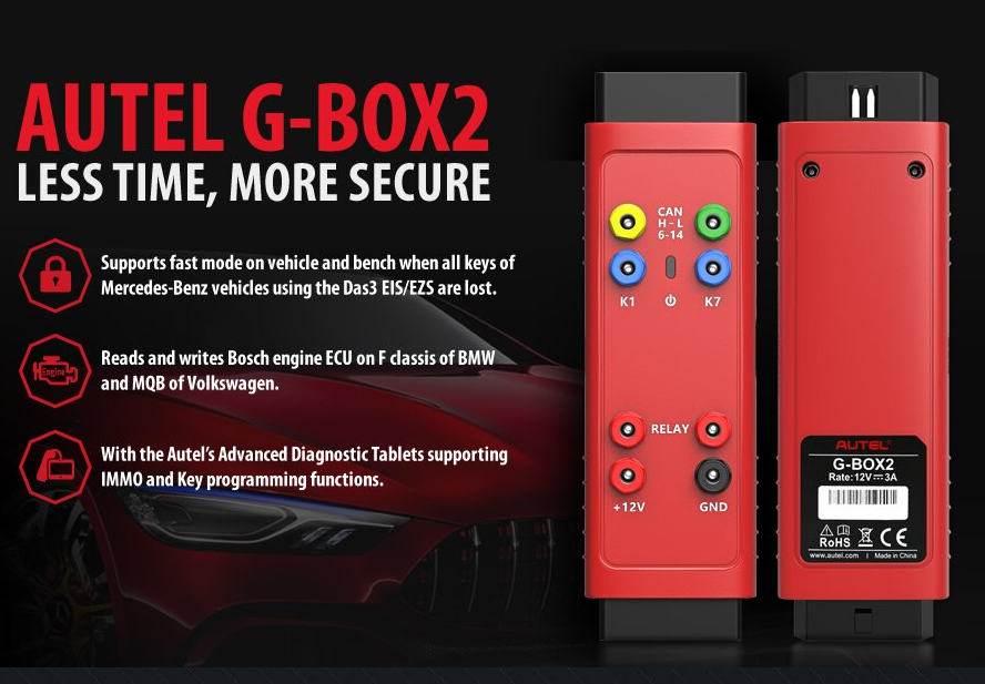 Autel G-Box3 adapter for IM508 and IM608