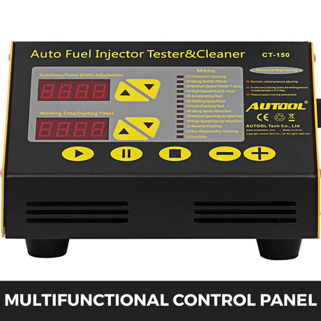 AUTOOL CT150 Ultrasonic Fuel Injector Tester + Cleaner (Petrol) - Premium Diagnostic Equipment