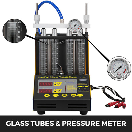 AUTOOL CT150 Ultrasonic Fuel Injector Tester + Cleaner (Petrol) - Premium Diagnostic Equipment