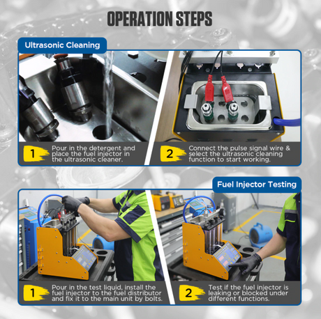AUTOOL CT150 Ultrasonic Fuel Injector Tester + Cleaner (Petrol) - Premium Diagnostic Equipment