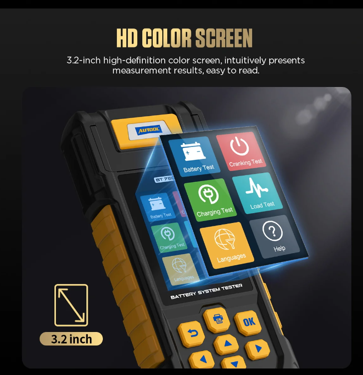 AUTOOL BT760 HD color screen