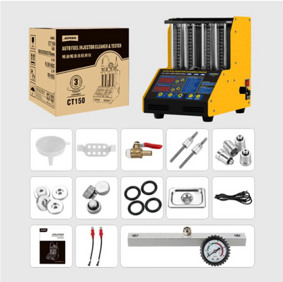 AUTOOL CT150 Fuel injector cleaner and tester full kit