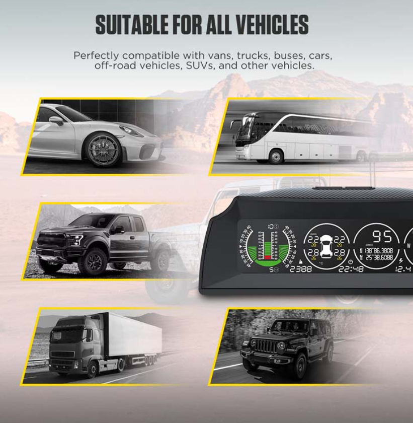 AUTOOL X91 GPS TPMS for all vehicles