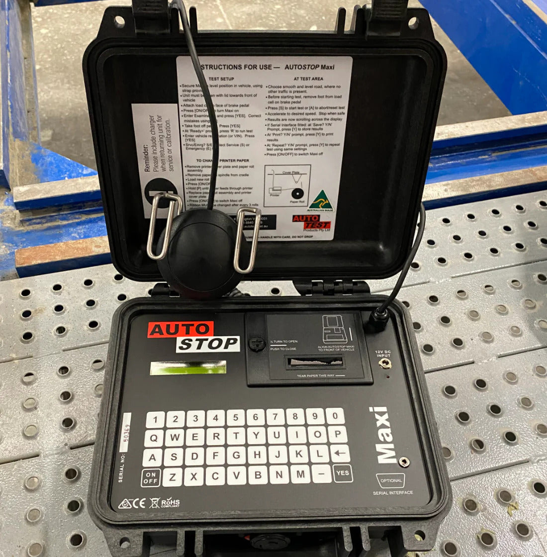 Ultimate Roadworthy Kit - Maxi Brake Meter + Magnetic Tint Tester + Headlight Aligner Combination