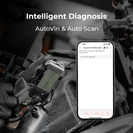 Topdon motorcycle diagnostic scan tool