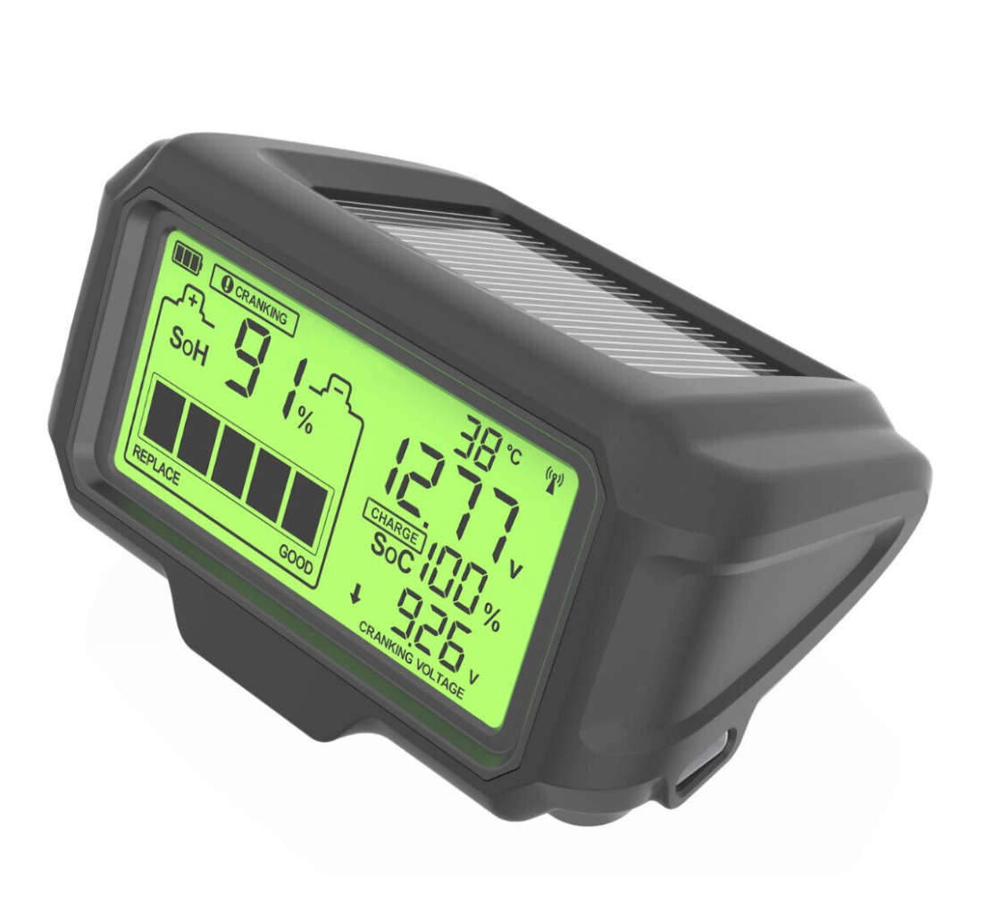 Quicklynks BM5 Bluetooth Battery Monitoring System with HUD