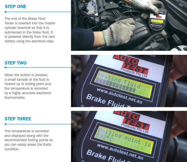 AutoTest® Brake Fluid Tester Brakefluid Moisture Tester Premium