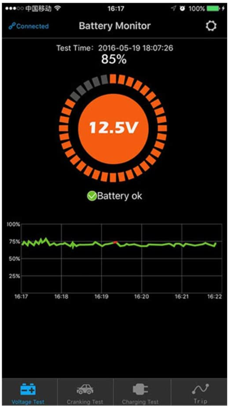 QUICKLYNKS BM2 Bluetooth Battery Monitor 12V LowVolt Alarm For - Foto 8