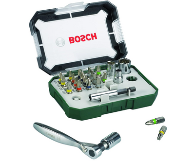 Bosch Mini Screwdriver & Ratchet Set 26pc