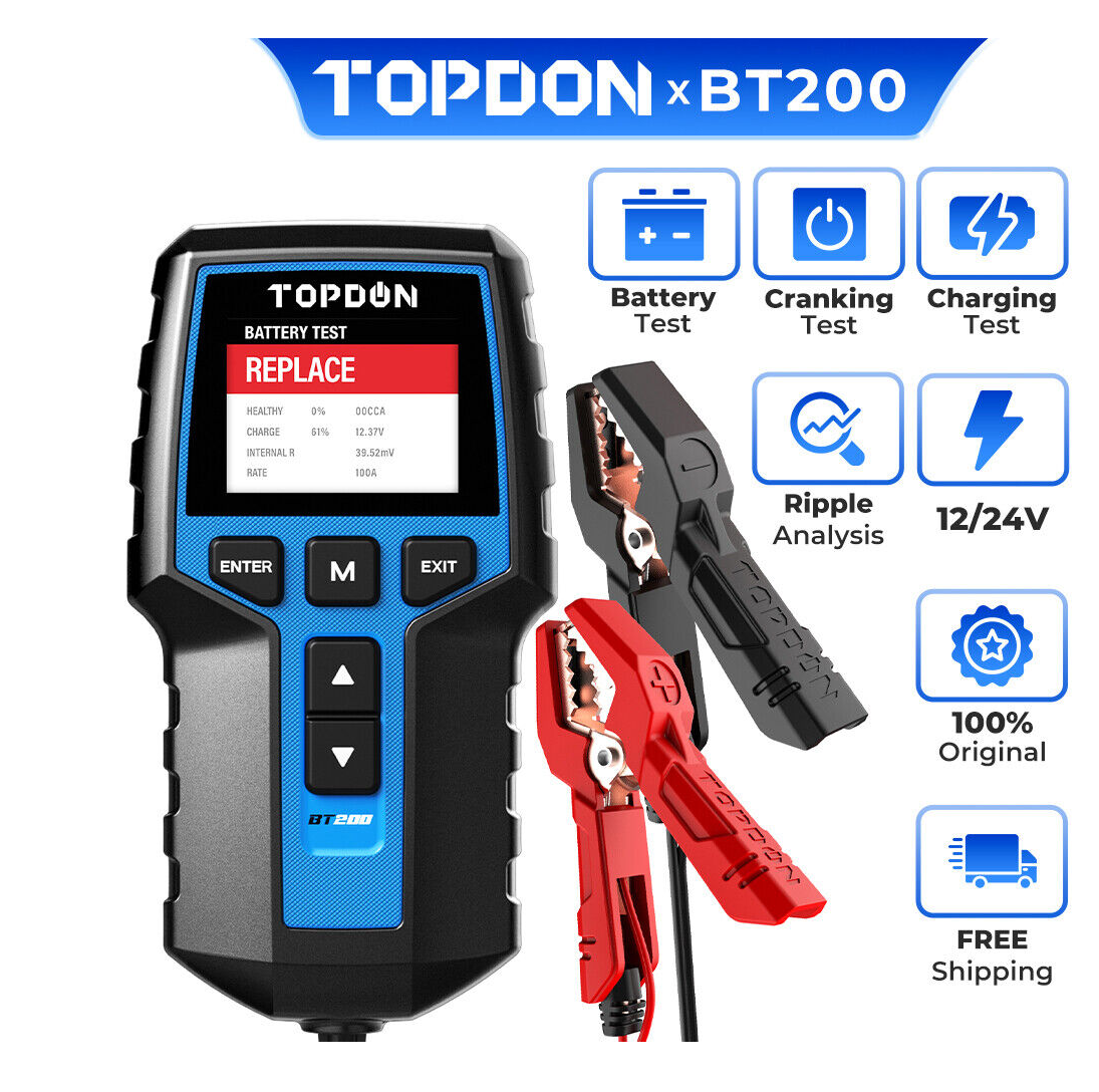 Topdon BT200 12v battery tester
