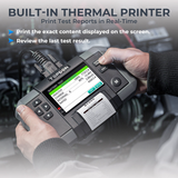 Topdon BT600 Battery Tester with Printer 12/24V