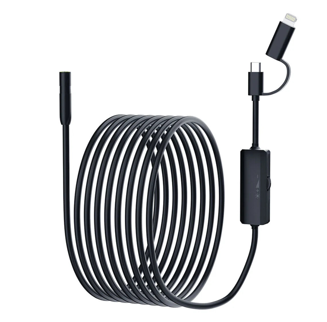 HD IP68 Borescope Inspection Camera For iPhone & Android 5.5mm