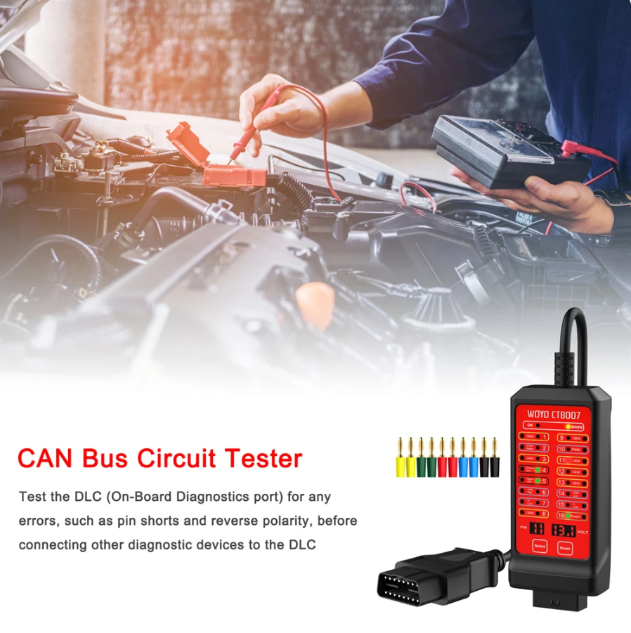 Can Testing Box Break Out Box 12V + 24V CAN Bus Circuit Tester | Premium Diagnostic ...