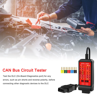 Break Out Box 12V + 24V CAN Bus Circuit Tester