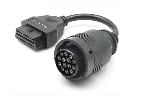 CAT 14 pin to 16 pin OBD adapter cable
