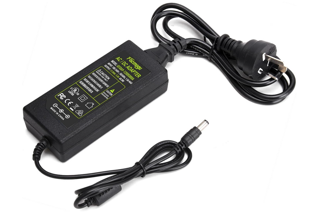Topdon Phoenix Smart / Max Charger 12V 5A 60W AC-to-DC Power Adapter