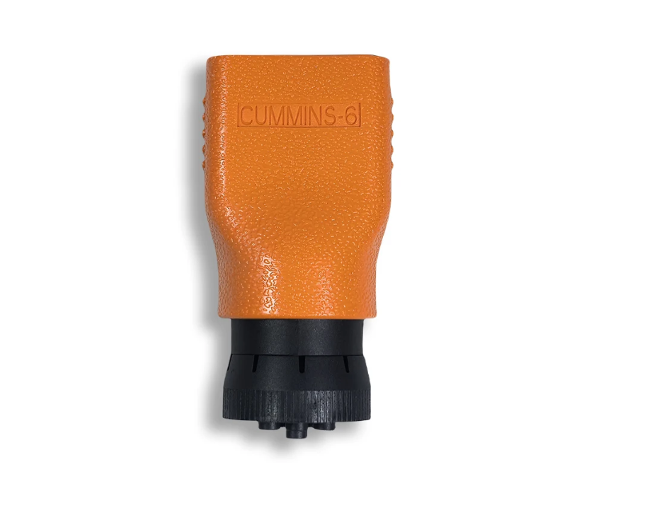 Cummins 6 Pin to 16 Pin Heavy Duty Truck OBD Adapter