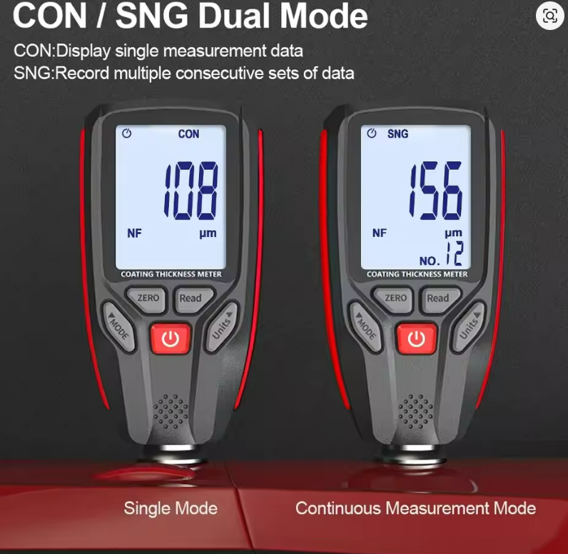 GVDA Digital Paint Thickness Tester