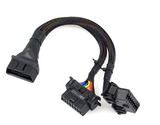 male to dual female OBD2 Splitter Y cable with 16 pins