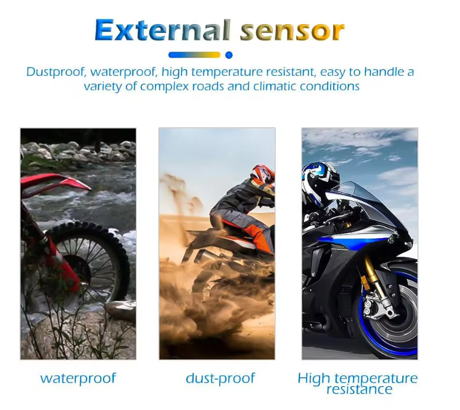 Motorcycle TPMS Tyre Pressure Monitoring System For Bikes