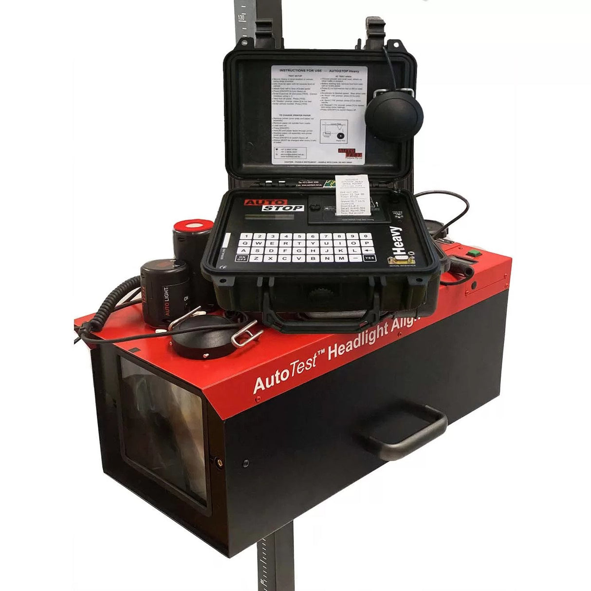 Ultimate Roadworthy Kit - Mini Brake Meter With GPS + Magnetic Tint Tester + Headlight Aligner Combination