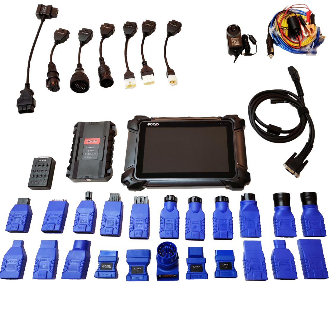 FCAR F7S-G Passenger Vehicle, Heavy Duty Truck, Machinery Diagnostic Scan Tool