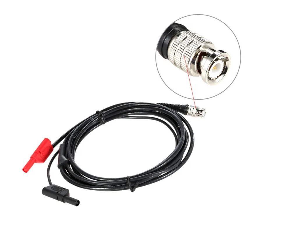 Hantek HT30A Oscilloscope Probes Test Cable BNC to Banana Adapter