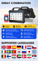 Launch X-431 PAD 7 Elite supported languages