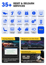 Launch X-431 PAD 7 Elite reset and relearn services