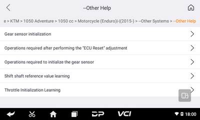 OBDSTAR iScan KTM / HUSQVARNA Motorcycle Diagnostic Scan Tool