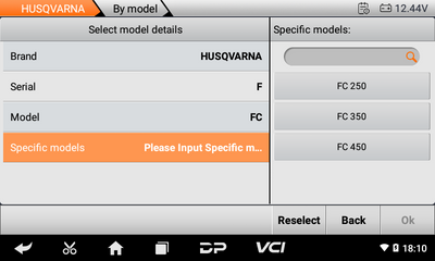 OBDSTAR iScan KTM / HUSQVARNA Motorcycle Diagnostic Scan Tool