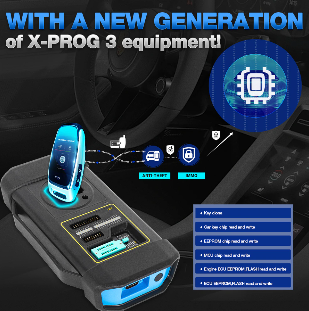 Launch IMMO Plus Key Programming and Diagnostic Tool