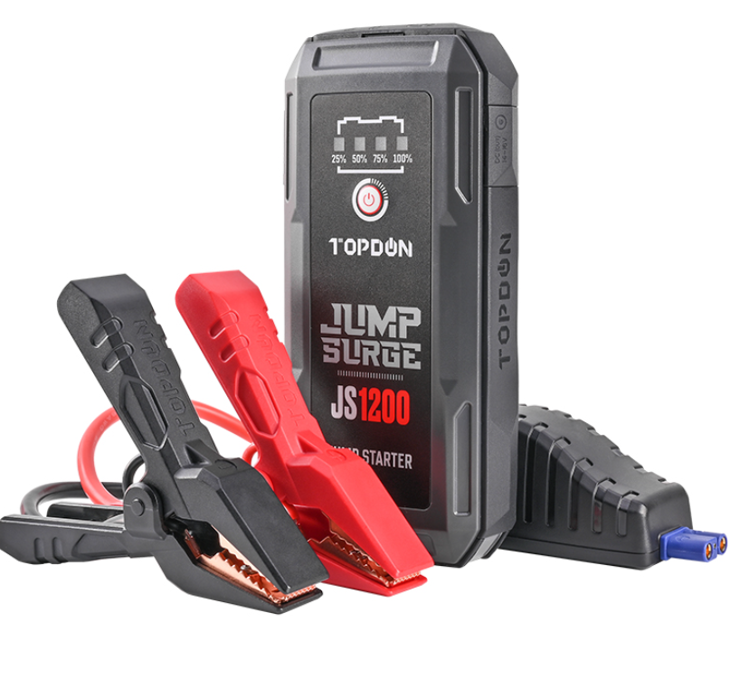 Heavy Duty 1200A Peak 10000mAh Car Jumper Starter & Power Bank