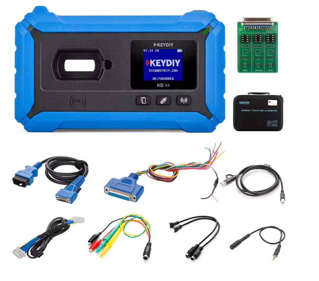 KEYDIY KD-X4 5-in-1 Key Programmer  KD-Max+ KD-Mate & KD Mini Prog Functions