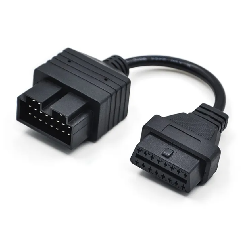 For Kia OBD1 Adapter Cable 16 Pin to 20 Pin